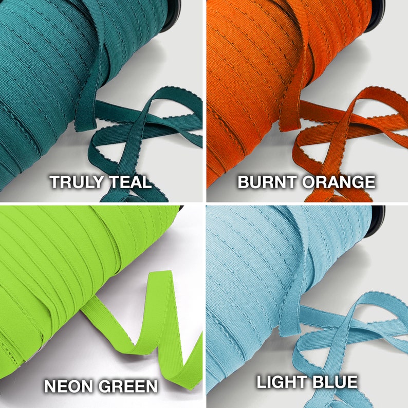 Stitch Love Studio 1/2 inch (12mm) Picot Elastic