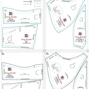 Stitch Love Studio- Daisy Bralette downloadable PDF sewing pattern