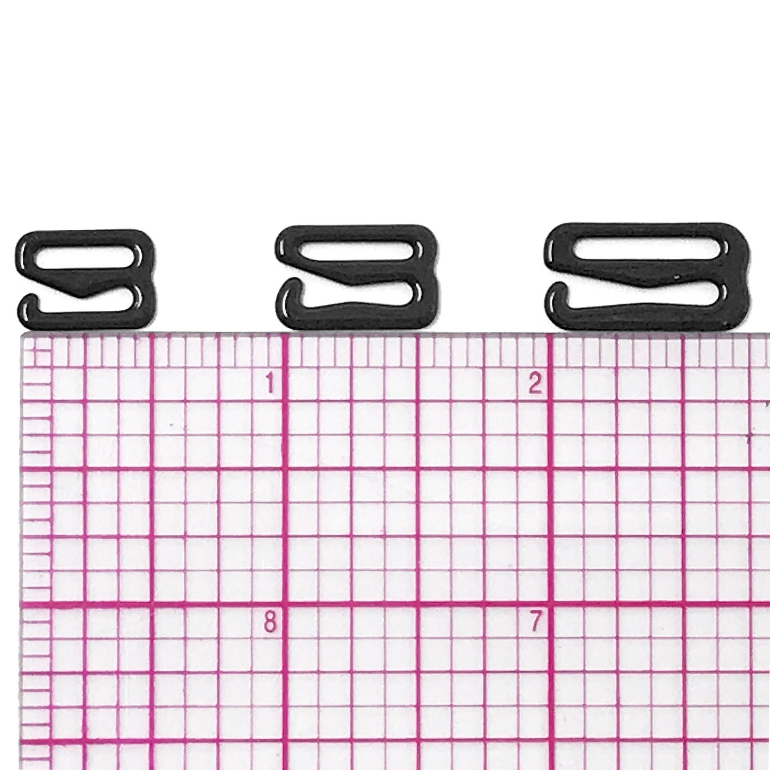 Bra Strap Slider G Hooks in Black or White for Swimwear or Bra Etsy