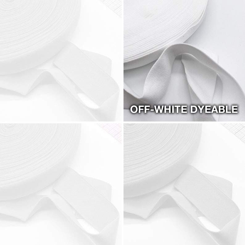 Stitch Love Studio- 1 inch or 25mm satin elastic