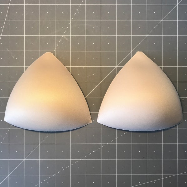 Triangle Bra Cup Inserts- Sizes 34-40
