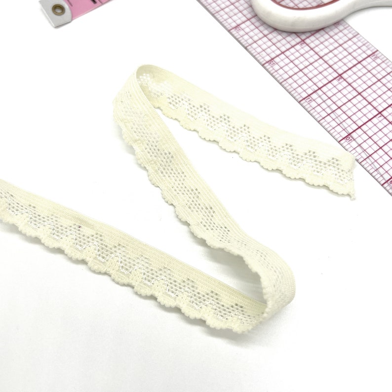 Stitch Love Studio 5/8 inch (16mm) Picot Elastic