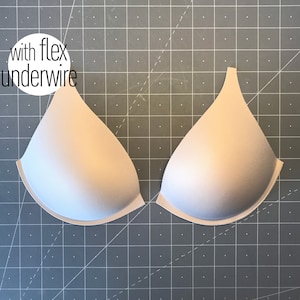 TO BE DISCONTINUED– Molded Contoured Bra Cups with Concealed Flex Underwire- Sizes 32-38