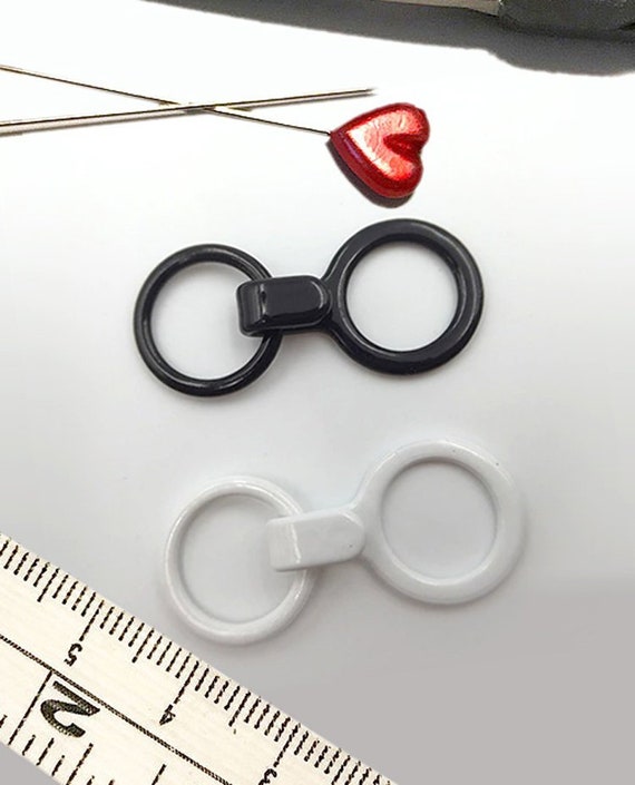 Buy 3/8 or 10mm Ring With J-hook Set, Converts Bra Into a Racer Back in  White or Black Online in India 