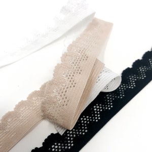 Stitch Love Studio 5/8 inch (16mm) Picot Elastic