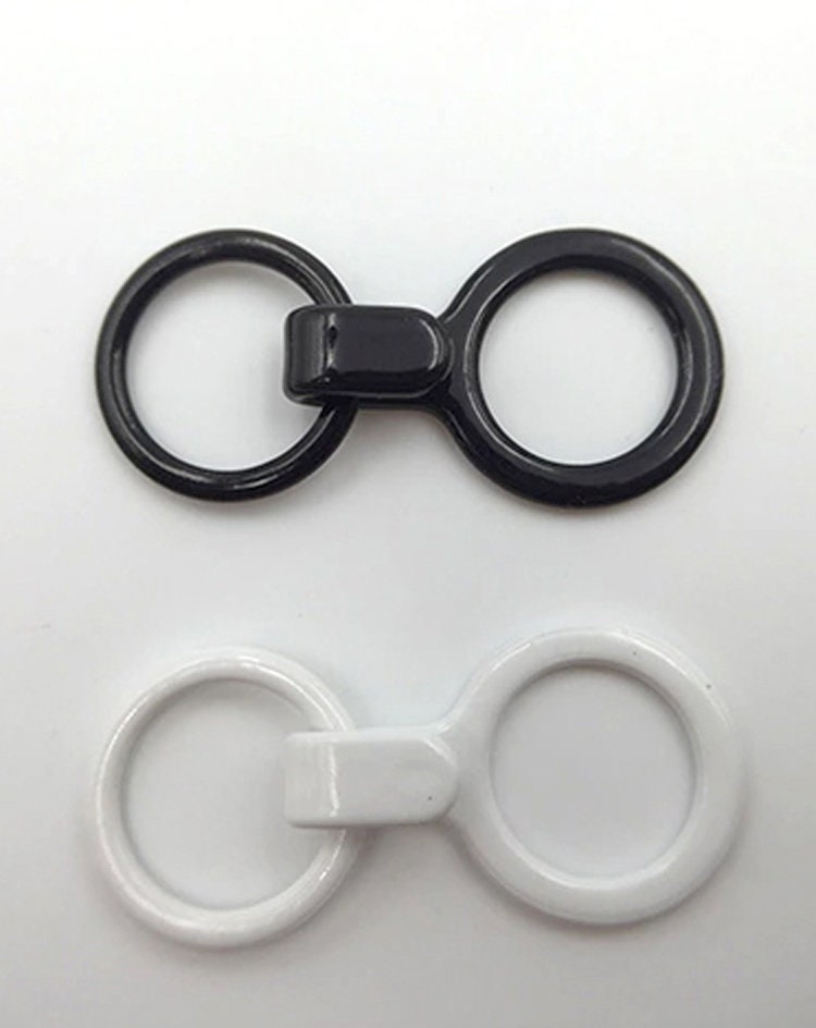 Buy 3/8 or 10mm Ring With J-hook Set, Converts Bra Into a Racer Back in  White or Black Online in India 
