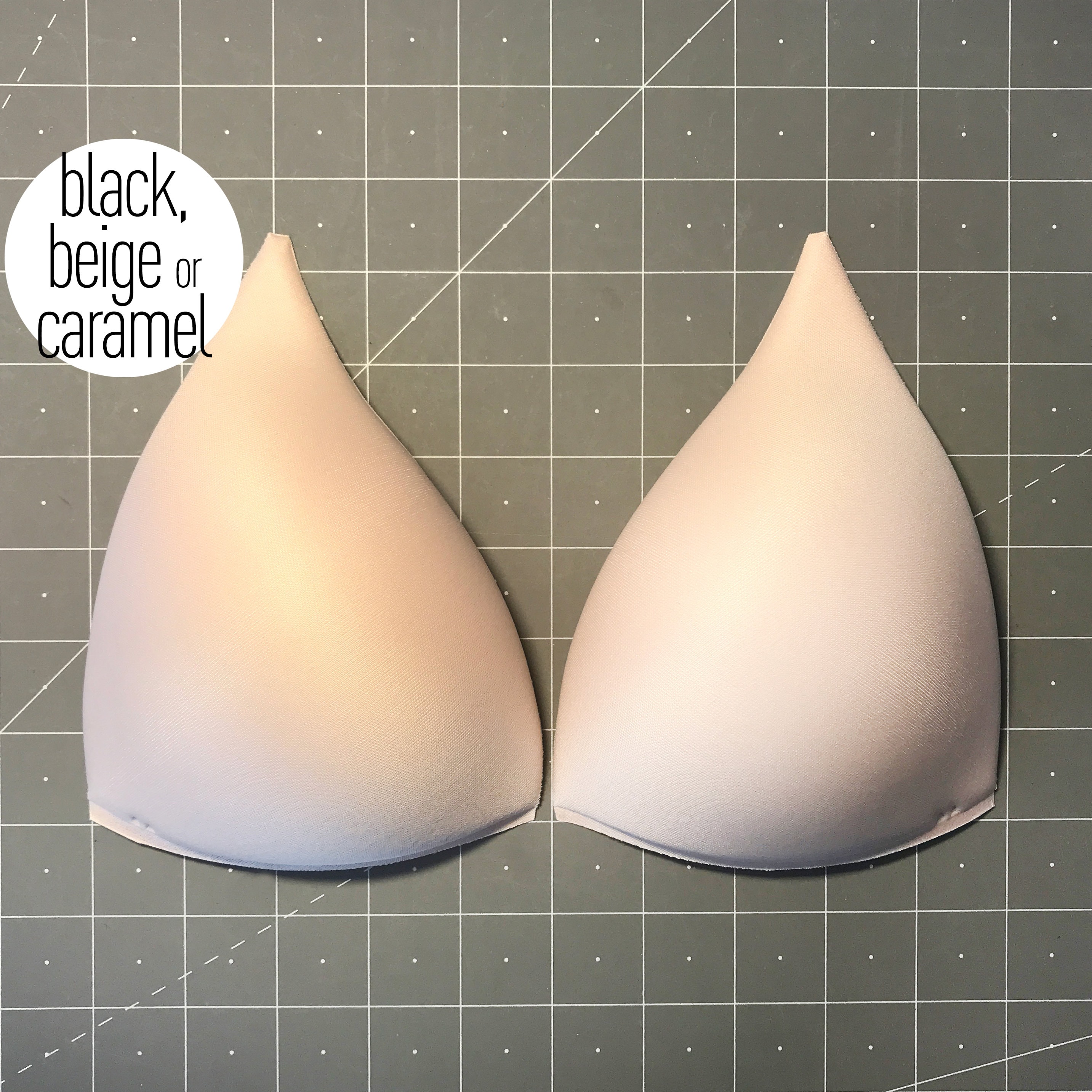 Bikini Bra Pad Triangle Cups Chest Push up Insert Foam Pads for