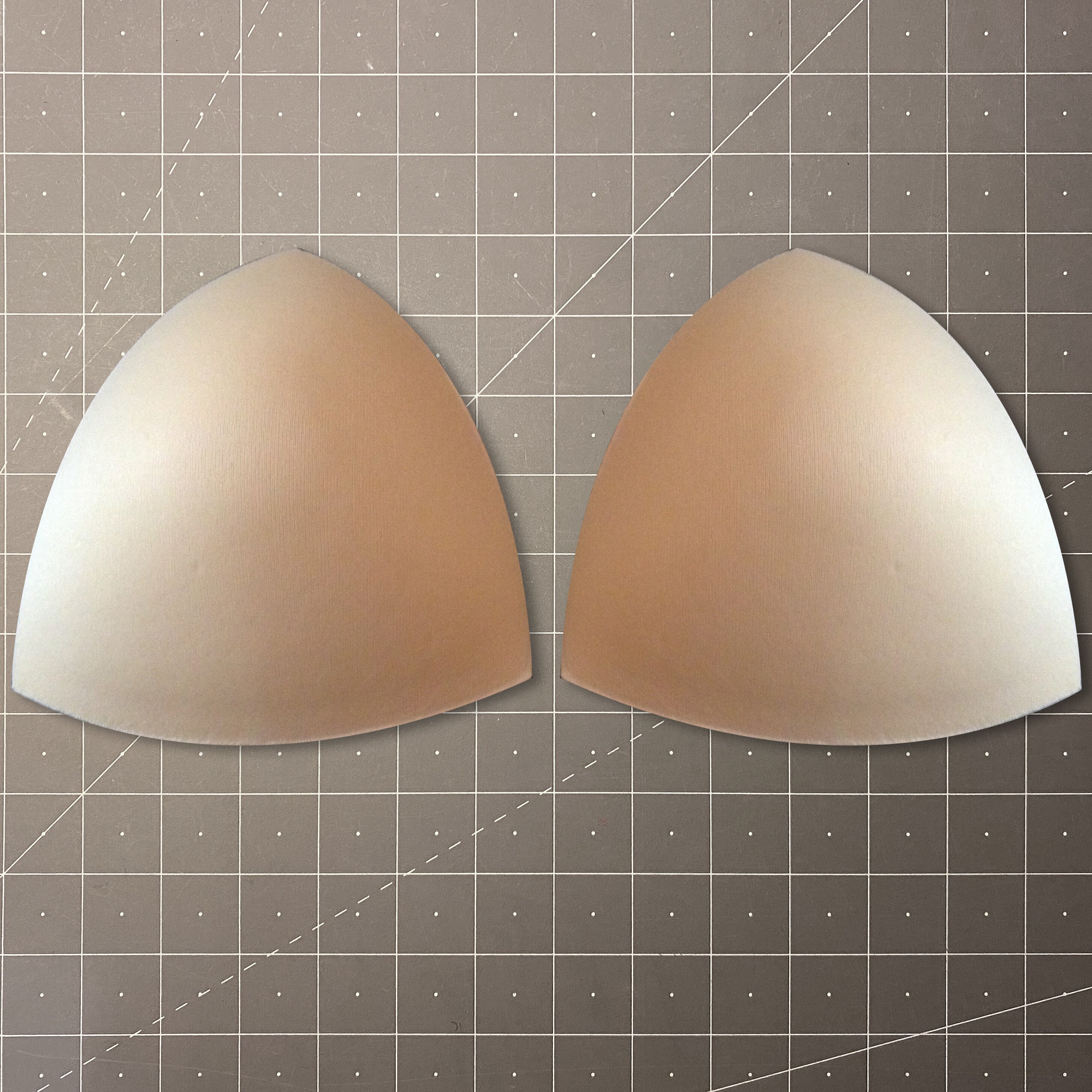 TO BE DISCONTINUED– Push Up Molded Bra Cups, Triangular shaped Insert…