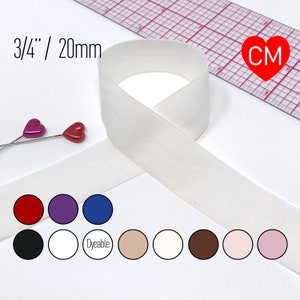 Stitch Love Studio- 3/4 inch (20mm) fold over elastic