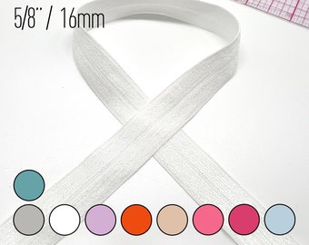 Elastico pieghevole lucido FOE da 5/8" (15 mm) - 2 iarde
