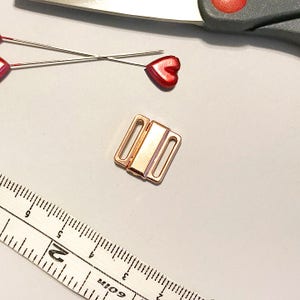 Stitch Love Studio- 1/2" or 12mm center clasps in rose gold