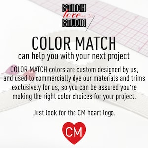 Stitch Love Studio Color Match colors. Just look for the CM heart logo.