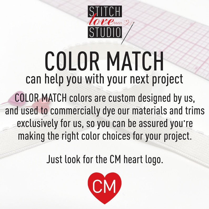 Stitch Love Studio Color Match colors. Just look for the CM heart logo.