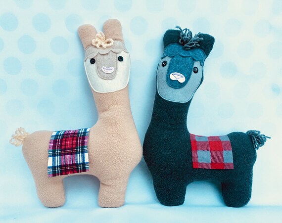 buffalo plaid stuffed animal