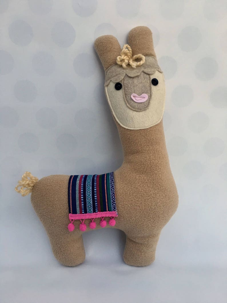 LLAMA Stuffed Animal Plush Kawaii Llama Llama Pillow Toy Etsy