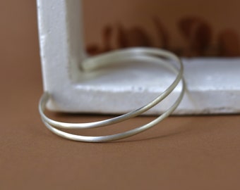 Cuff Bracelet - Sterling Silver Bracelet - Women Bracelet -  Gift for Her - Minimal Bracelet - Everyday Bracelets - Gift for Him