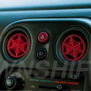 Spiderweb MX5 Miata Air Vents (na/nb) | Goth JDM Interior Mod | Spooky Witchy Alt 3D Printed AC Vent Style Upgrade