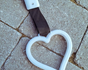Customisable Tsurikawa JDM Heart Strap - Many colour combinations to mix and match