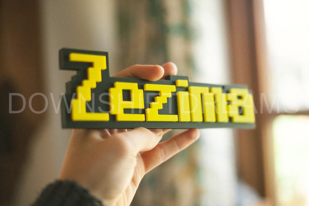 Large Personalised 3D Printed Runescape Username Display Piece – 22cm ...
