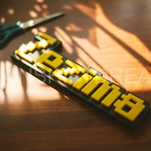 Large Personalised 3D Printed Runescape Username Display Piece – 22cm ...