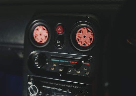 MX5 Miata air vents 3D printed custom Cherry Blossom (read description please)
