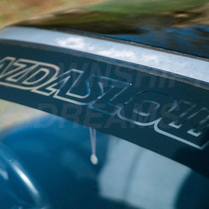 Mazdaslow miata mx5 car windscreen sun banner