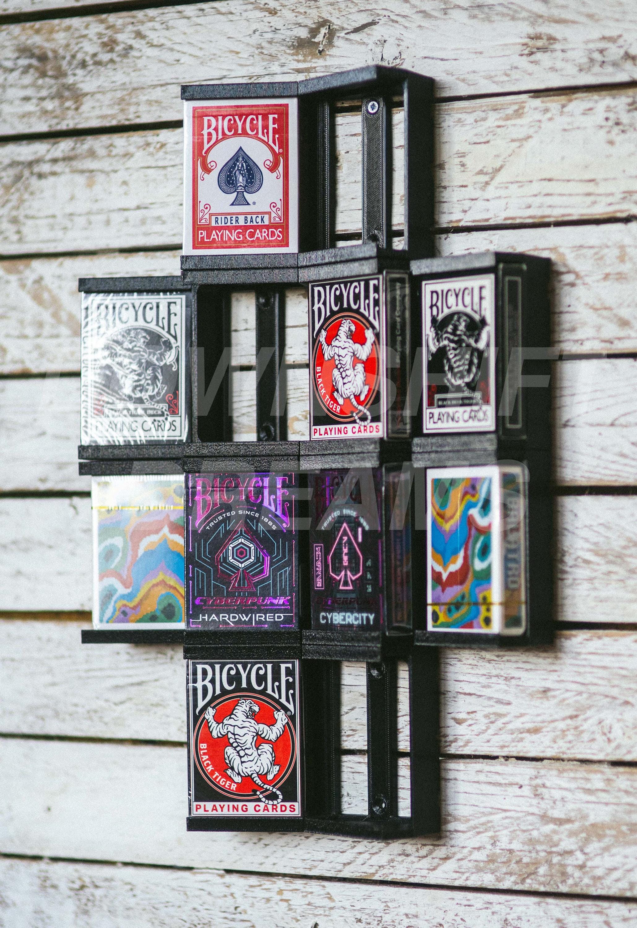 Modular Playing Card Wall Display | Deck Holder for Collectors ...