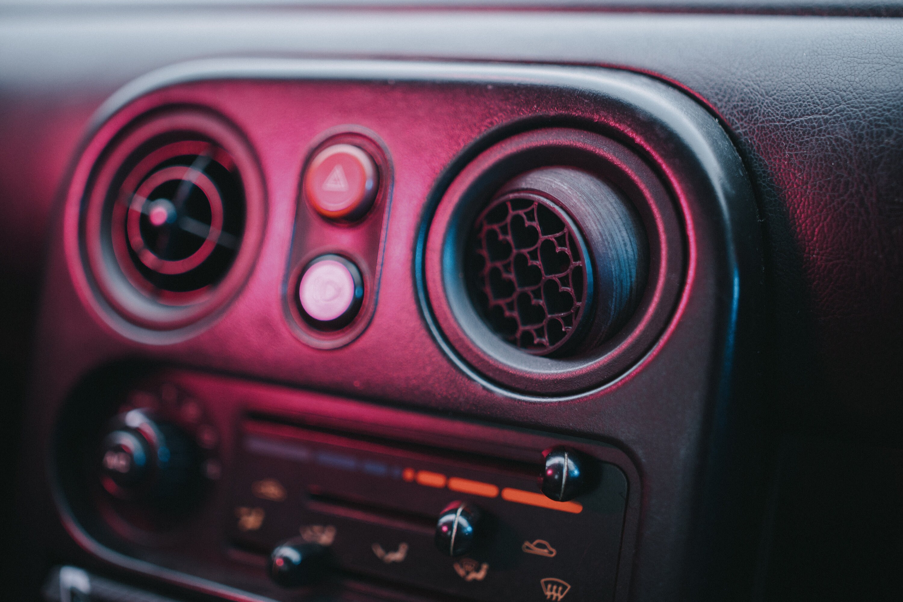 MX5 Miata na/nb air vents 3D printed custom HEARTS and STARS Etsy