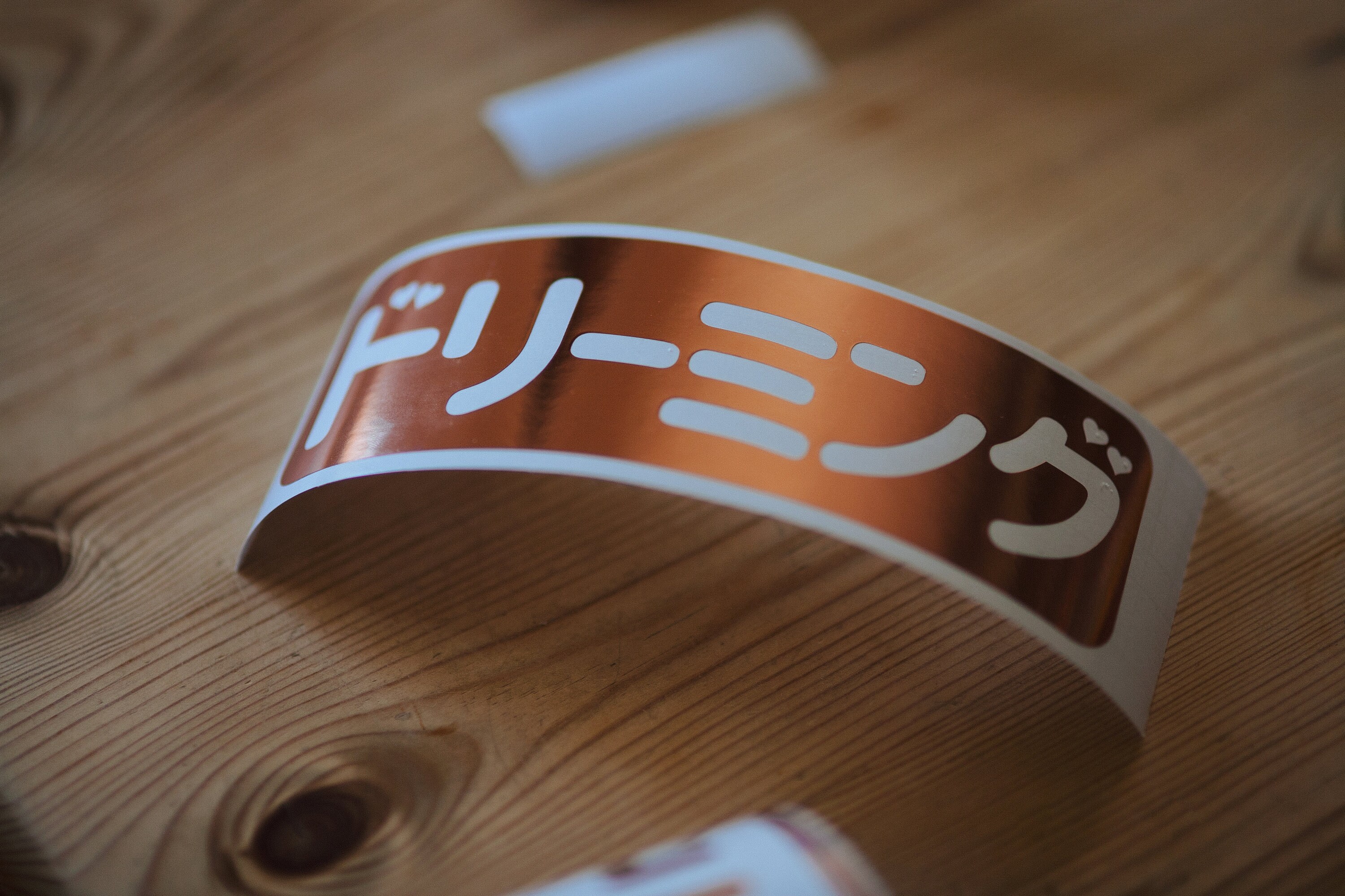 Window Slap Sticker Dreaming JDM Transparent Slap Sticker Window Sticker Katakana - Etsy