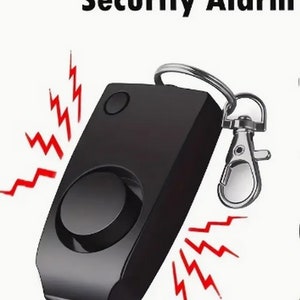 Personal Security Alarm Keychain for Women and Elderly