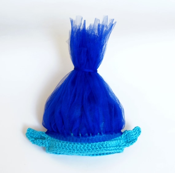 Blue Troll Wig Blue Troll Wig