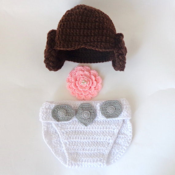 Princess Leia Hat From Star for Newborn - Etsy