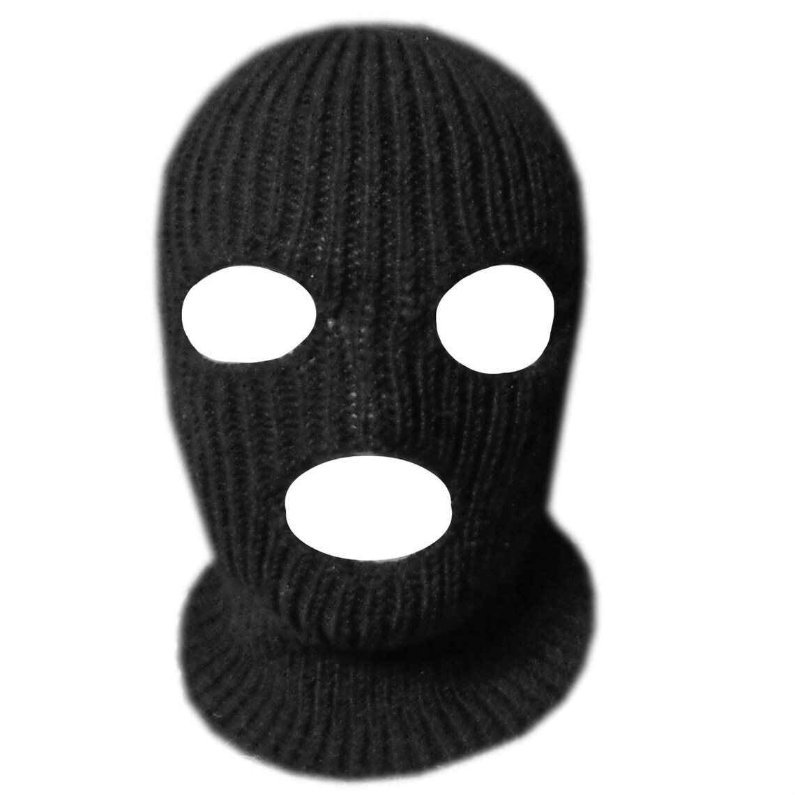 Spider Or Fly Black Ski Mask Balaclava For Man Handmade 3 Hole Etsy