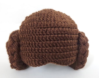 Princess Leia Hat From Star Wars Costume For Newborn, Baby to Adult Halloween / Cosplay / Baby Shower Gift / Christmas gift /