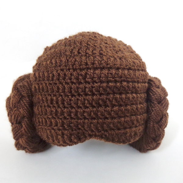 Princess Leia Hat From Star Wars Costume For Newborn, Baby to Adult Halloween / Cosplay / Baby Shower Gift / Christmas gift /