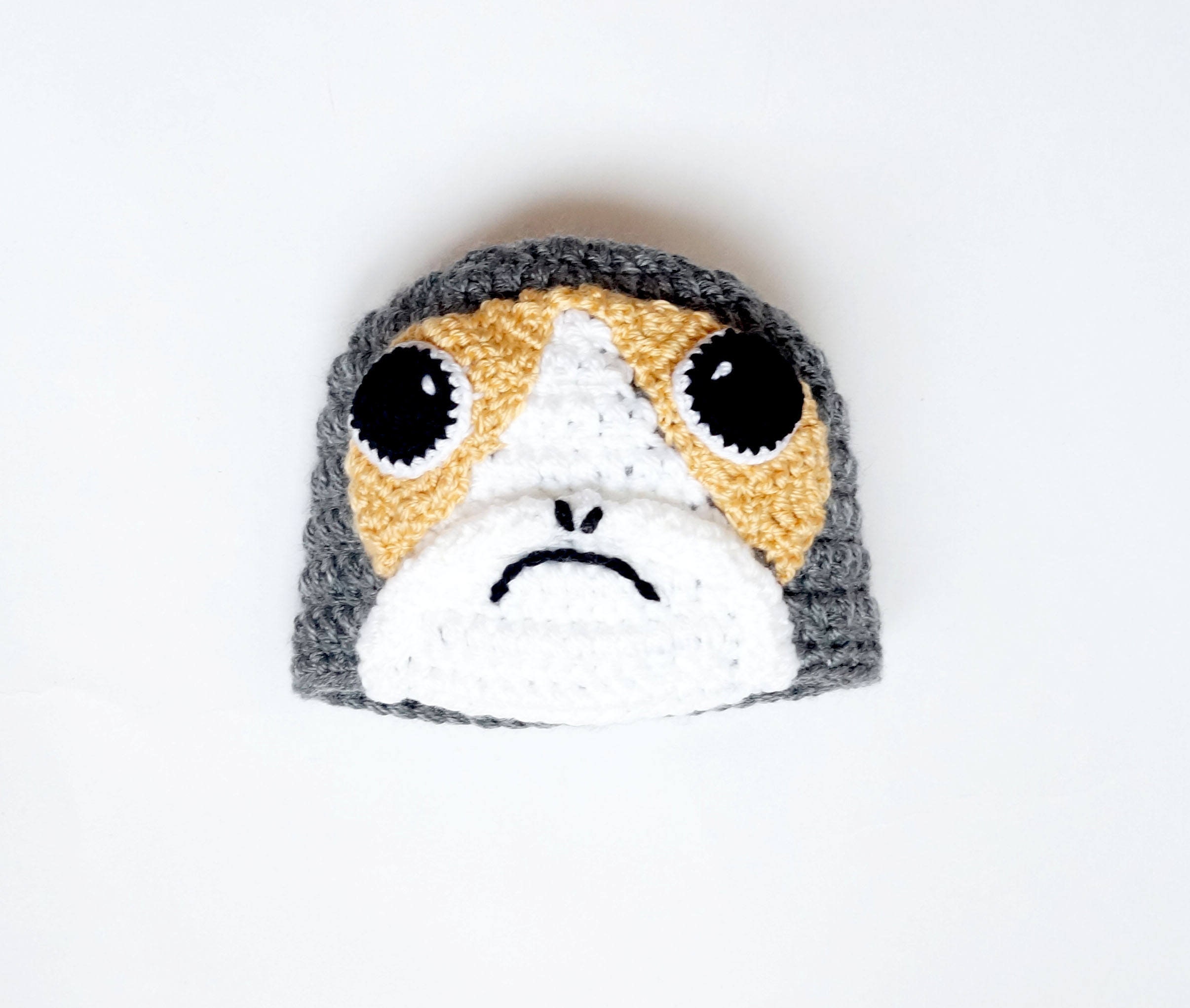Porg Hat From Star Wars Costume For Newborn, Baby to Adult Halloween  Costume Cosplay Outfit Baby Shower Gift Christmas