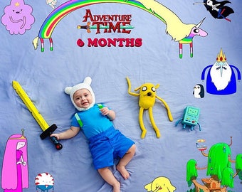 Finn Hat / Fionna Hat Kostuum van Adventure Time - Pasgeboren tot Volwassen Foto Prop Baby Hat Halloween / Cosplay Wig / Baby Shower