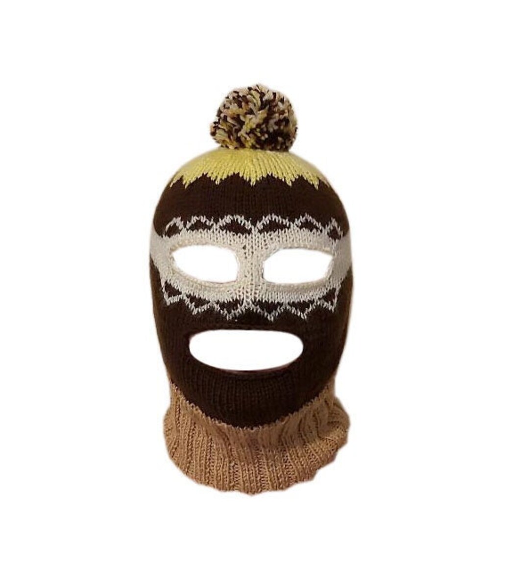 小物 FWM UNDERGROUNDYOKO BALACLAVA Rvnsu Distressed Balaclava Single Hole Knit Full Face Ski