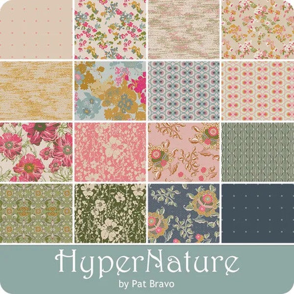 Hyper Nature Art Gallery Fabrics Fat Quarter Bundle--16 Fat Quarters