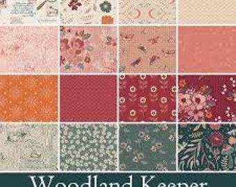 Woodland Keeper Art Gallery Fabrics Fat Quarter Bundle--16 Fat Quarters