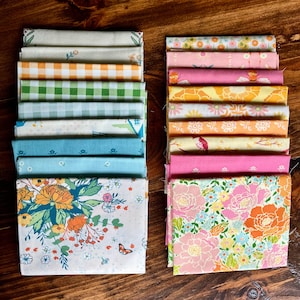 Art Gallery Fabric Bundle-Marigold Fat Quarter Set, 18 Modern Quilting Cottons