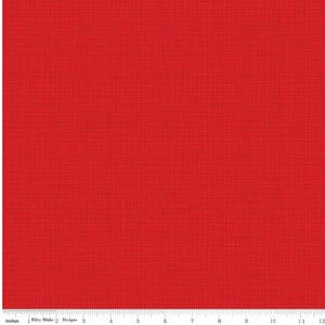 Texture Red blender by Sandy Gervais for Riley Blake Designs. Premium Cotton Fabric. Sold in half yard increments. Blender, tonal.
