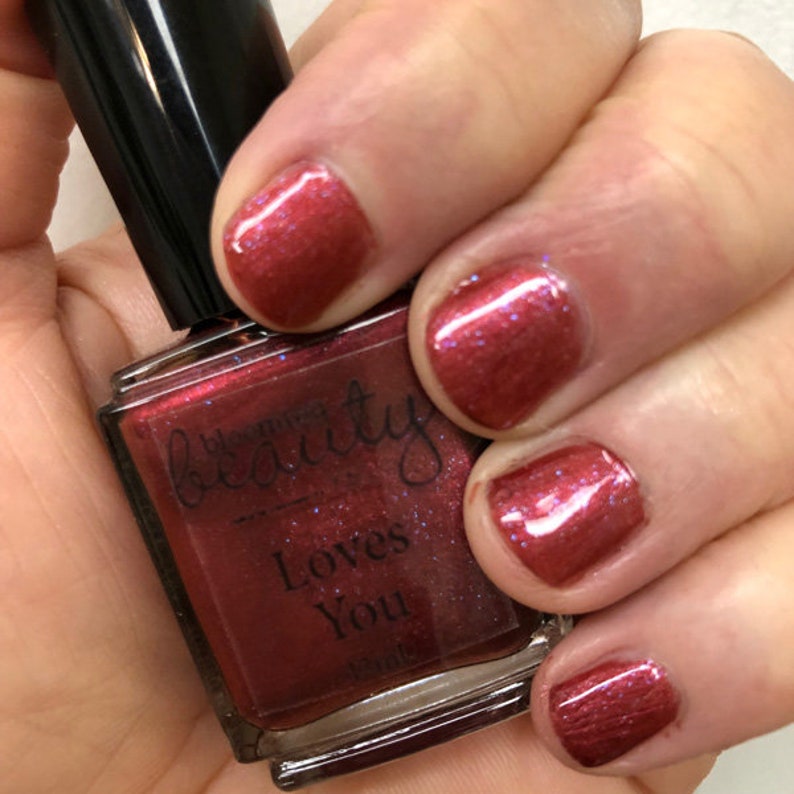 Loves You Nail Polish Formaldehyde Free Cruelty Free Etsy