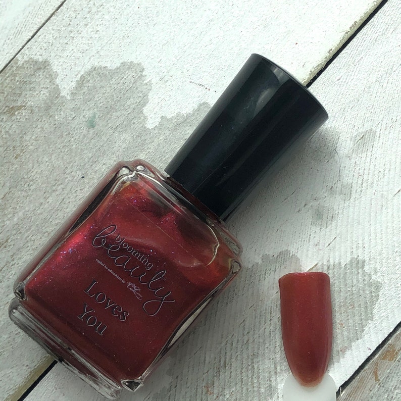 Loves You Nail Polish Formaldehyde Free Cruelty Free Etsy