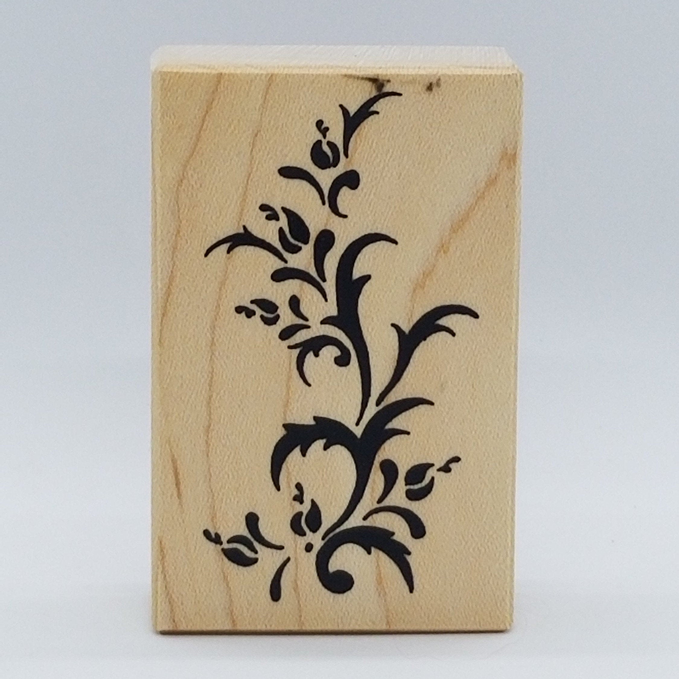 PSX Rubber Stamp Flourish Vine F1812, Border, Clay Impressions