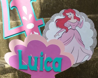 Disney Princess Center Pieces, Princess Party Decorations