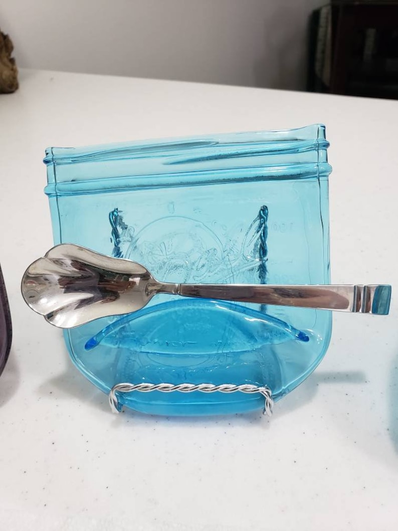 Mason Jar Spoon Rest or Soap Dish