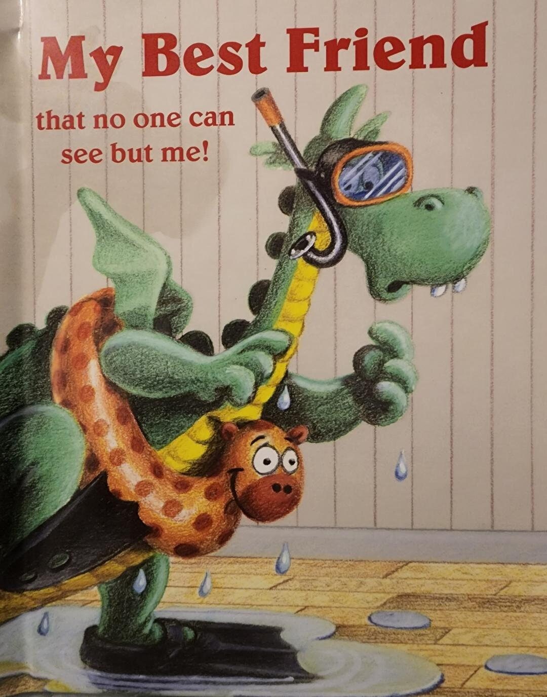 My Best Friend Personalized Children's Book Kids Books Dragons Kids Dragon Book