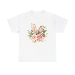 Adult Bunny Ears Heavy Cotton Tee