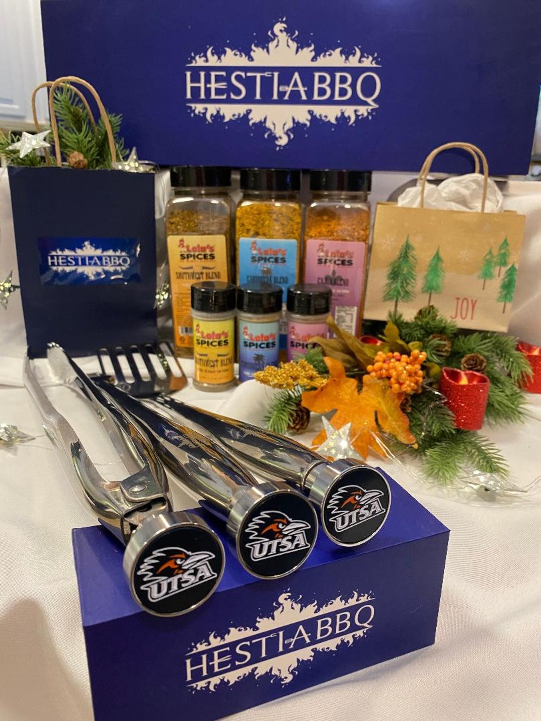 UTSA Roadrunners BBQ Tools by Hestiabbq Custom Set - Etsy